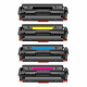 Картриджи для HP Color LaserJet Pro M454dn, M454dw, M479dw, M479fdn, M479fdw (совм. W2030A, W2031A, W2032A, W2033A, 415A) комплект 4 цвета, совместимые, 8700 стр, без чипов