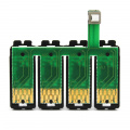Чип к СНПЧ для Epson Stylus CX4300, TX117, T27, C91, TX119, TX106, TX109 (T0921-T0924) с кнопкой сбр