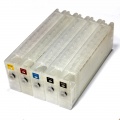 Перезаправляемые картриджи (ПЗК/ДЗК) для Epson SureColor SC-T3080, SC-T3280, SC-T5080, SC-T5280, SC-T5280D, SC-T7080, SC-T7280, SC-T7280D, с авто-чипами, 700 мл (совм. T7081-T7085), комплект 5 цветов
