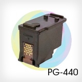 Перезаправляемый картридж BURSTEN King Canon PG-440 черный для MG3140, MX514, MG3640, MG4140, MG3540, MG2240, MG3240, MG4240, MG2140, MX3,74, MX434, MX474 Black (для заправки PUSH-контейнерами), заправленный