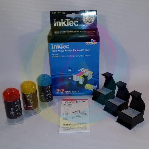 Заправочный набор InkTec HPI-7018C