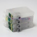 Перезаправляемые картриджи (ПЗК) для МФУ Epson Stylus SX430W, SX438W, SX420W, SX425W, SX435W, SX440W, SX445W (чипы T1291-T1294), 4 цвета, с чипами