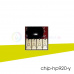 Чип Yellow 920 для ПЗК и СНПЧ для HP OfficeJet 7000, 6000, 7500a, 6500, 6500a, желтый CD974AE, совместимый-