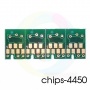 Чипы для ПЗК/ДЗК к Epson Stylus Pro 4450 (для перезаправляемых картриджей T6143, T6144, T6142, T6148), комплект 4 цвета