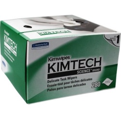 Салфетки безворсовые для печатающих головок принтеров и оптики, 280 шт, профессиональные (KimTech KimWipes)