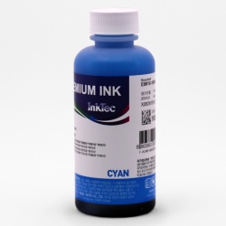 Чернила голубые водные InkTec (E0010-100MC) Cyan, 100 мл