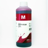 Чернила литровые для Epson SureColor SC-T3100x (для заправки T49H3), водные InkTec E0017-01LM, пурпурные Magenta, 1 литр (1000 мл)