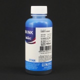 Чернила для Epson SureColor SC-T3100x (для заправки T49H2), водные InkTec E0017-100MC, голубые Cyan, 100 мл