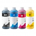 Чернила для Epson L14150 C11CH96404 (Фабрика Печати Ecotank), InkTec пигментные E0013 + водные E0017, 4 цвета по 1 литру