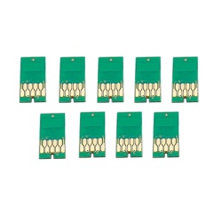 Чипы для картриджей (ПЗК/ДЗК) для широкоформатных принтеров Epson SureColor SC-P6000, SC-P8000 + модели Spectro (T8041-T8049), комплект 9