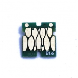 Чип для Epson Colorio EP-709A (под картриджи и ПЗК ITH-LC), совместимый, одноразовый, светло-голубой Light