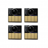 Чипы для HP T120, T125, T130, T520, T525, T530, 4 цвета