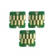 Комплект чипов для памперса к Epson SureColor SC-T3200, SC-T5200, SC-T7200, SC-T3000, SC-T5000, SC-T7000, SC-B6000, SC-F6000, SC-S50610, SC-S70610, SC-P10000, SC-P20000 (для емкости с отработанными чернилами), не обнуляемые, одноразовые, комплект 3 штуки