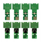 Чипы для картриджей Brother MFC-J2740DW, MFC-J2340DW, MFC-J3540DW, MFC-J3940DW (совм. LC462, LC462XL), комплект 4 цвета, одноразовые, совместимые