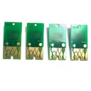 Чипы для перезаправляемых картриджей (ПЗК/ДЗК) к Epson Expression Home XP-103, XP-303, XP-207, XP-203, XP-406, XP-306, XP-33, XP-403 (T1711-T1714), автоматически обнуляемые, длинные платы, комплект 4 цвета