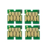 Чипы для Epson SureColor SC-F6000, SC-F6200 nK, SC-F7000, SC-F7100, SC-F7200 nK, SC-F9200 nK/HDK (T7411-T7414), одноразовые, комплект 4 цвета