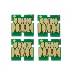 Чипы для Epson SureColor SC-F6000, SC-F6200 nK, SC-F7000, SC-F7100, SC-F7200 nK, SC-F9200 nK/HDK (T7411-T7414), одноразовые, комплект 4