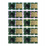 Чипы для Epson SureColor SC-P700 (совм. T46S1 - T46S9 / C13T46S100 - C13T46S900), совместимые, одноразовые, комплект 10 цветов, 10 чипов