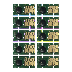 Чипы для Epson SureColor SC-P700 (совм. T46S1 - T46S9 / C13T46S100 - C13T46S900), совместимые, одноразовые, комплект 10 цветов, 10
