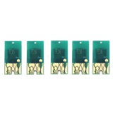 Чипы картриджей для Epson Stylus Pro 7700 и 9700, комплект 5 цветов T5961 / T6361 - T5964 /T6364, T5968 / T6368