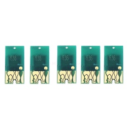 Чипы картриджей для Epson Stylus Pro 7700 и 9700, комплект 5 цветов T5961 / T6361 - T5964 /T6364, T5968 /