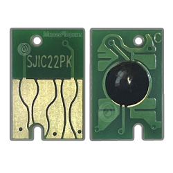 Чип картриджа для Epson ColorWorks TM-C3500 (совм. SJIC22P(K)), совместимый, черный