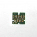 Авто-чип для ПЗК к Epson Expression Premium XP-6000, XP-6005, XP-6100, XP-6105 (совм. T02F4, T02H4), автоматически обнуляемый, жёлтый Yellow-