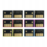 Чипы для картриджей плоттеров HP DesignJet Z2600, Z5600 (совм. HP 745XL, F9K01A - F9K06A), совместимые, одноразовые, комплект 6 цветов, 6 чипов