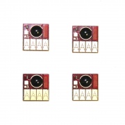 Чипы для HP Officejet Enterprise X585z, Color X555dn, X555xh, X585dn, X585f (под оригиналы 980), комплект 4 цвета