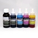 Чернила светостойкие для Epson L7160, L7180, ET-7700, ET-7750 (Фабрика Печати / Ecotank), DCTec пигмент + водные, 5 цветов 100 / 70 мл