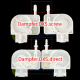 Демпфер для печатающих голов DX5 плоттеров Epson Stylus Pro 4000, 4400, 4450, 4800, 4880, 7400, 7450, 7800, 7880, 9400, 9450, 9800, 9880, для водных, пигментных и эко-сольвентных чернил, неоригинальный, совместимый