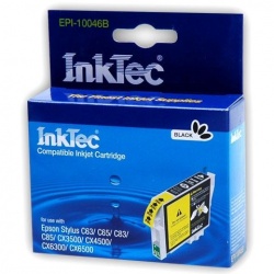 Картридж черный InkTec EPI-10046B (T0461) Black для Epson Stylus CX3500, C65, C63, C85, C83, CX4500, CX6300, CX6500