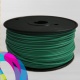 ABS пластик темно-зеленый (dark green) для 3D-принтеров Makerbot, Wanhao, Cube, UP! mini, UP Plus, Picaso 3D Builder/Designer и др., диаметр нити 1,75 мм, 1 кг<br /><br /><br /><br />
			  			  			  			  			  