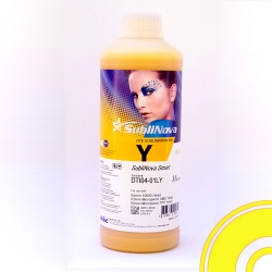 Чернила InkTec SubliNova G7 для печатающих голов Epson DX5 и DX7 (SEC-B01LY), сублимационные, Yellow жёлтый, 1 литр