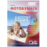 Фотобумага IST Premium полуглянцевая односторонняя A4 (21 x 29.7 см), 260 г/м2, 20 листов