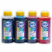 Чернила OCP для HP Deskjet Ink Advantage 3525, 5525, 6525, 4625, 4615 (картриджи HP 655, 685), пигментные + водные, комплект 4 x 100 мл