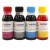 Чернила для заправки картриджей и СНПЧ Epson, InkStar (водные), универсальные, комплект 4 цвета по 100 мл