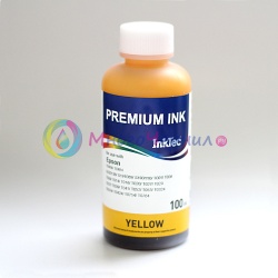 Чернила жёлтые для Epson Stylus Photo R300, R200, R220, RX700, RX500, RX620, R320, R340, RX640, RX600, R230, R210, RX650, R300M, RX630, R310, R350, RX510 (E0005-100MY), водорастворимые, InkTec,  Yellow, 100 мл. по цене 223 руб.
