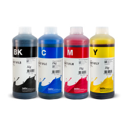 Чернила для заправки  Epson, InkTec E0017-01L, водные, комплект 4 цвета по 1