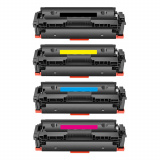 Картриджи для HP Color LaserJet Pro M454dn, M454dw, M479dw, M479fdn, M479fdw (совм. W2030A, W2031A, W2032A, W2033A, 415A) комплект 4 цвета, совместимые, 8700 стр, без чипов