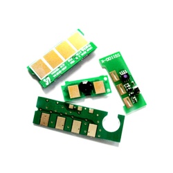 Чипы для тонер-картриджей лазерного принтера OKI C612dn (46507520, 46507519, 46507518, 46507517), совместимые, одноразовые, комплект 4 цвета