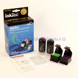 Заправка для HP Deskjet Ink Advantage 3525, 5525, 6525, 4615, 4625, набор для заправки черных картриджей HP 655, InkTec