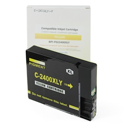 Картридж BPI-PGI2400XLY Yellow для Canon MAXIFY iB4040, iB4140, MB5040, MB5140, MB5340, MB5440, (совместимый с PGI-2400XLY), с пигментными чернилами