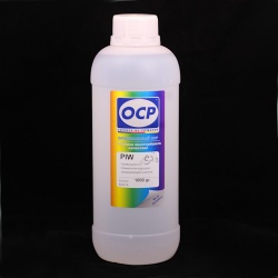 Промышленно очищенная вода OCP PIW для окончательной промывки картриджей (Pure Ink Water), 1000 гр.