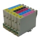 Комплект картриджей для Epson Stylus Photo R300, R220, R200, RX500, R320, RX620, R340, RX600, RX640 (совм.  T0481-T0486), совместимые, 6 цветов