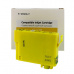 Желтый совместимый картридж для Epson WorkForce WF-3620, WF-3640, WF-7110, WF-7710, WF-7610, WF-7620 - вид сбоку-