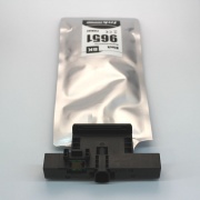 Контейнер с чернилами для Epson WorkForce Pro WF-M5799DWF, WF-M5299DW, WF-M5298DW (совм. T9651 XL картридж Ink Supply Unit, чернильный пакет с чипом, 10 тыс. страниц), совместимый, пигментный, чёрный Black