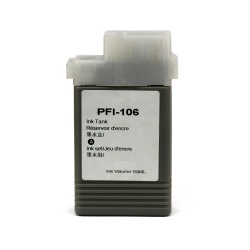 Картридж для Canon imagePROGRAF iPF6400, iPF6450, iPF6350, iPF6300 (PFI-106G), совместимый, неоригинальный, зелёный Green, 130 мл