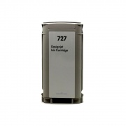 Картридж для HP DesignJet T920, T2530, T2500, T930, T1500, T1530 (совм. HP 727 B3P24A), совместимый, неоригинальный, серый Gray водный, 130 мл