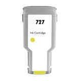 Картридж для HP DesignJet T920, T2530, T2500, T930, T1500, T1530 (совм. HP 727 F9J78A), совместимый, жёлтый Yellow, 300 мл